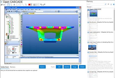 Open CASCADE - Flamory bookmarks and screenshots