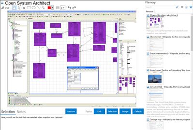 Open System Architect - Flamory bookmarks and screenshots