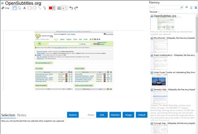 OpenSubtitles.org - Flamory bookmarks and screenshots