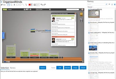 OrganisedMinds - Flamory bookmarks and screenshots