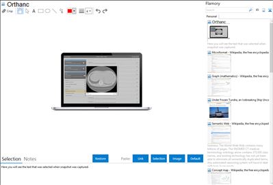 Orthanc - Flamory bookmarks and screenshots