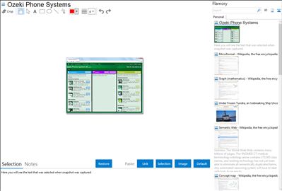 Ozeki Phone Systems - Flamory bookmarks and screenshots