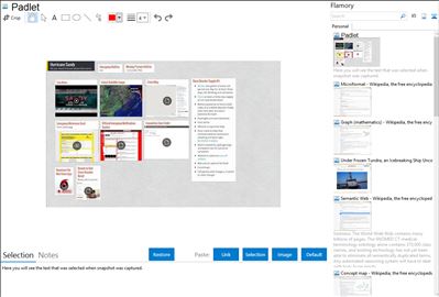 Padlet - Flamory bookmarks and screenshots