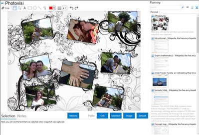 Photovisi - Flamory bookmarks and screenshots
