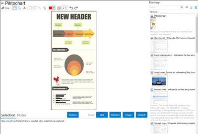 Piktochart - Flamory bookmarks and screenshots