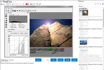 PixaFlux - Flamory bookmarks and screenshots