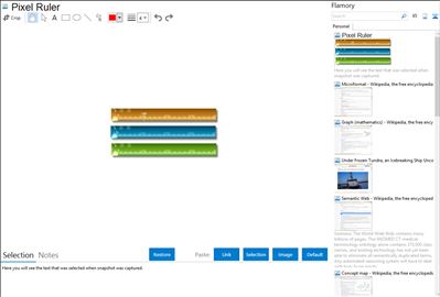Pixel Ruler - Flamory bookmarks and screenshots