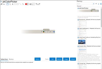 pkColorPicker - Flamory bookmarks and screenshots