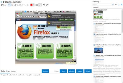 PlacesCleaner - Flamory bookmarks and screenshots