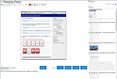 Planning Poker - Flamory bookmarks and screenshots