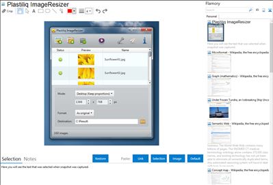 Plastiliq ImageResizer - Flamory bookmarks and screenshots