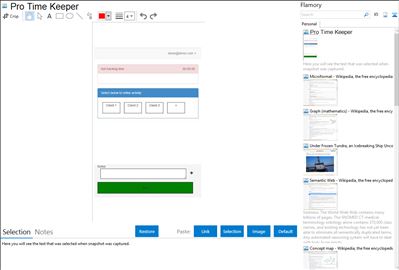 Pro Time Keeper - Flamory bookmarks and screenshots
