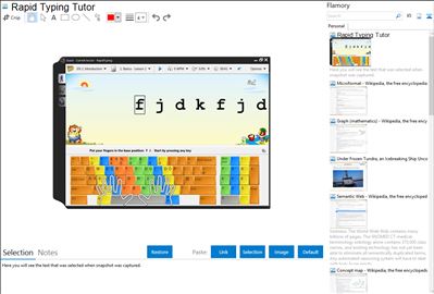 Rapid Typing Tutor - Flamory bookmarks and screenshots