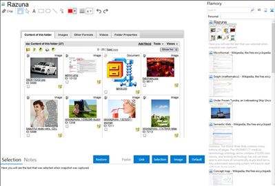 Razuna - Flamory bookmarks and screenshots
