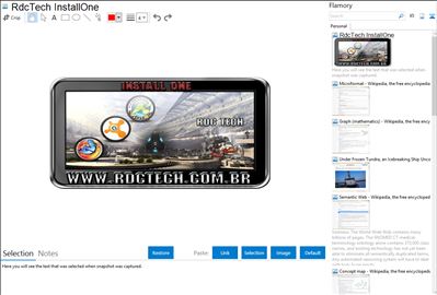 RdcTech InstallOne - Flamory bookmarks and screenshots