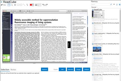 ReadCube - Flamory bookmarks and screenshots