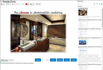 RenderZone - Flamory bookmarks and screenshots