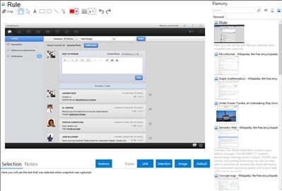 Rule - Flamory bookmarks and screenshots