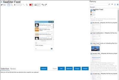 SaaSiter Feed - Flamory bookmarks and screenshots