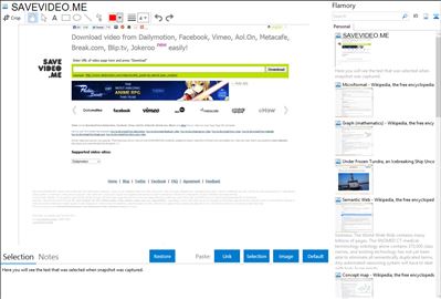 SAVEVIDEO.ME - Flamory bookmarks and screenshots