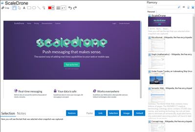 ScaleDrone - Flamory bookmarks and screenshots