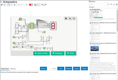 Schematics - Flamory bookmarks and screenshots