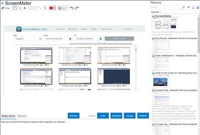 ScreenMeter - Flamory bookmarks and screenshots