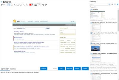 Scuttle - Flamory bookmarks and screenshots