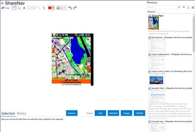 ShareNav - Flamory bookmarks and screenshots