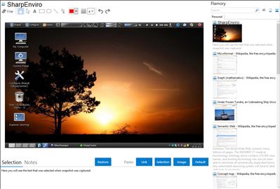 SharpEnviro - Flamory bookmarks and screenshots