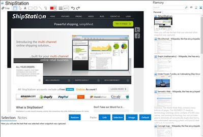 ShipStation - Flamory bookmarks and screenshots