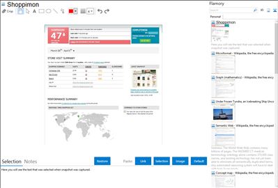 Shoppimon - Flamory bookmarks and screenshots