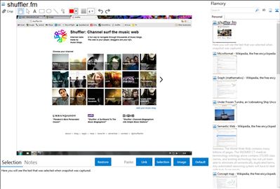 shuffler.fm - Flamory bookmarks and screenshots