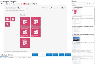 Simple Graphs - Flamory bookmarks and screenshots