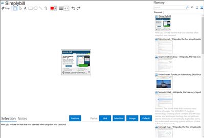Simplybill - Flamory bookmarks and screenshots