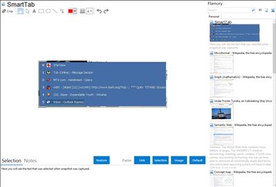 SmartTab - Flamory bookmarks and screenshots