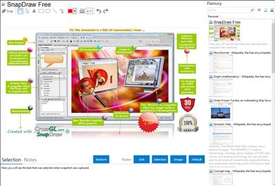SnapDraw Free - Flamory bookmarks and screenshots