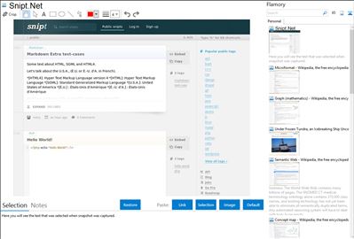 Snipt.Net - Flamory bookmarks and screenshots