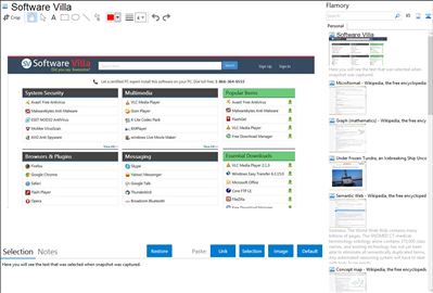 Software Villa - Flamory bookmarks and screenshots
