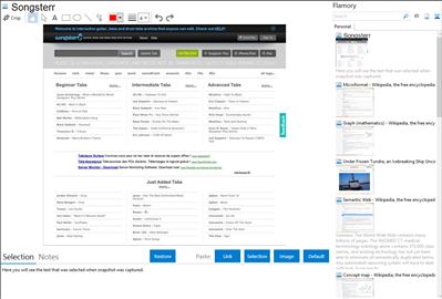 Songsterr - Flamory bookmarks and screenshots