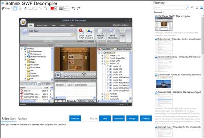 Sothink SWF Decompiler  - Flamory bookmarks and screenshots