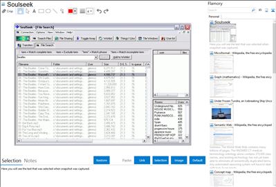 Soulseek - Flamory bookmarks and screenshots