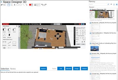 Space Designer 3D - Flamory bookmarks and screenshots
