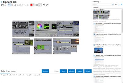 SpeedEDIT - Flamory bookmarks and screenshots
