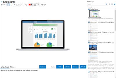 SpikeTime - Flamory bookmarks and screenshots