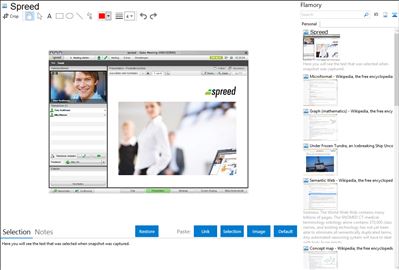 Spreed - Flamory bookmarks and screenshots