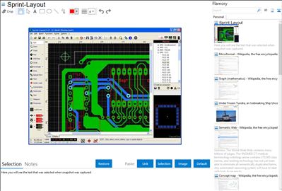 Sprint-Layout - Flamory bookmarks and screenshots