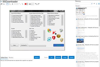 SSDownloader - Flamory bookmarks and screenshots