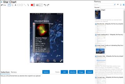 Star Chart - Flamory bookmarks and screenshots