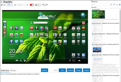 Startific - Flamory bookmarks and screenshots